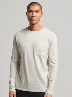 T-shirt manches longues en tricot avec manches longues Superdry