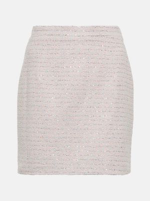 Mini suknja od tvida Alessandra Rich
