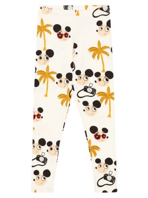 Jersey bomull leggings for jenter Mini Rodini