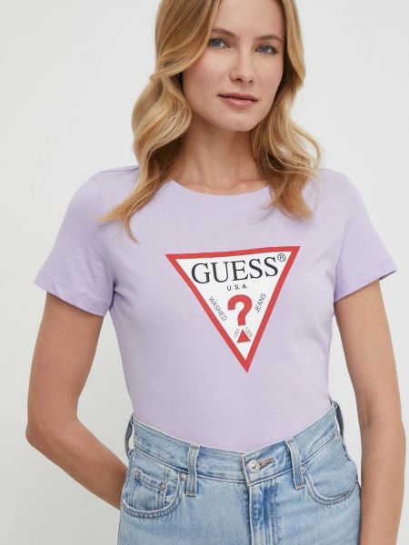 Koszulka bawełniana Guess