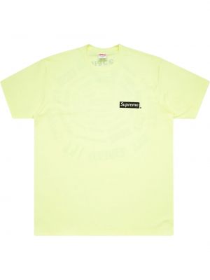 T-shirt Supreme gul