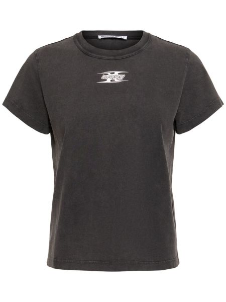 T-shirt Alexander Wang grå