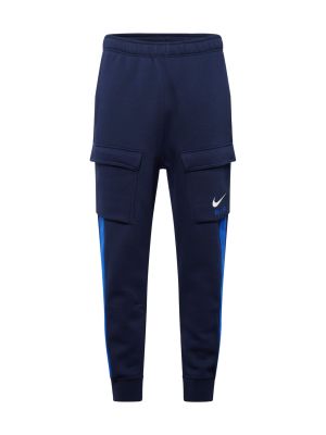 Pantaloni sport cu buzunare Nike Sportswear albastru