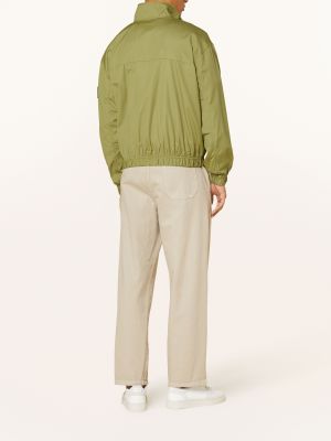 Kurtka jeansowa oversize Calvin Klein Jeans zielona
