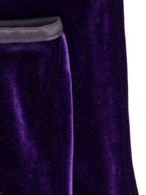 Calcetines de terciopelo‏‏‎ Simone Wild violeta
