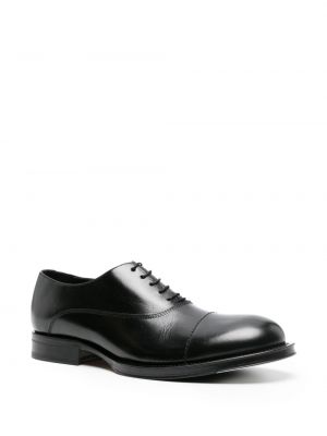 Nėriniuotos iš natūralios odos oksfordo batai su raišteliais Lanvin juoda