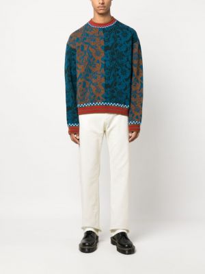 Pullover mit rundem ausschnitt Henrik Vibskov blau