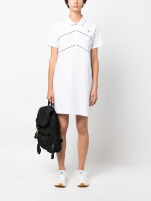 Mini robe avec manches courtes Rossignol blanc