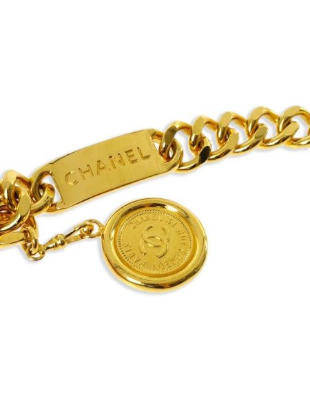 Pasek Chanel Pre-owned złoty