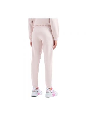 Pantalones de chándal Emporio Armani Ea7 rosa
