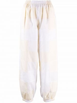 Pantalones de chándal Tory Burch blanco
