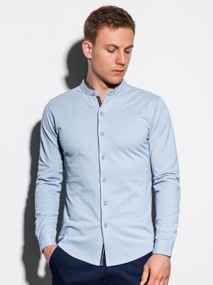 Košeľa Ombre Clothing modrá