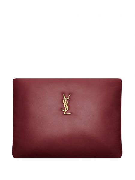 Quiltet taske Saint Laurent rød