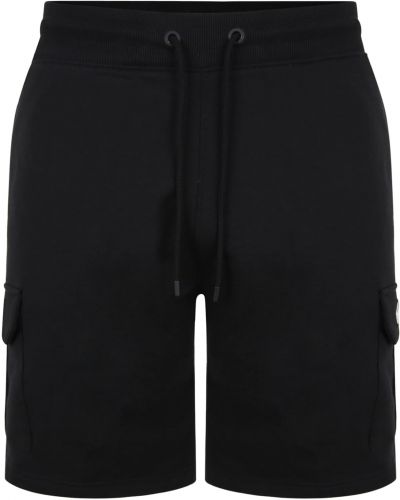 „cargo“ stiliaus kelnės Threadbare juoda