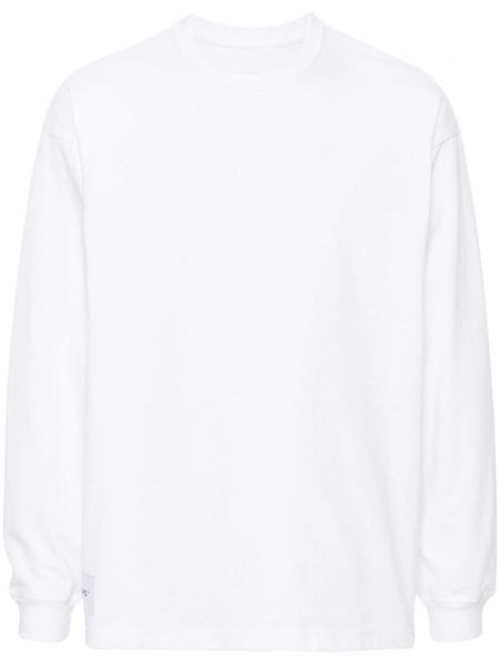 Βαμβακερή μπλούζα Wtaps λευκό