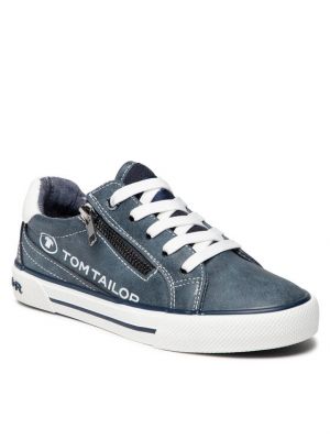 Ниски обувки Tom Tailor синьо