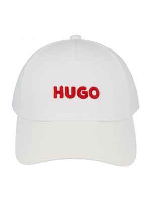 Шапка с козирки Hugo бяло