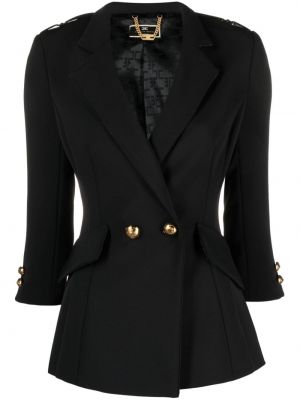 Ince kruvaze blazer Elisabetta Franchi