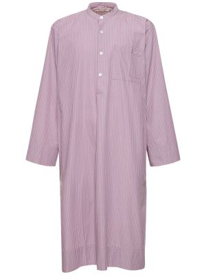 Camisa de algodón Birkenstock Tekla violeta