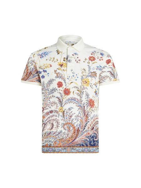 Poloshirt mit print mit paisleymuster Etro