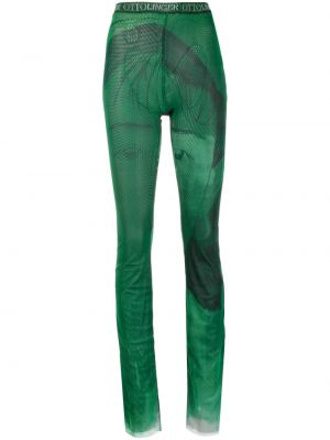 Átlátszó leggings Ottolinger zöld
