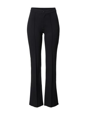 Елегантни кльощави панталони с висока талия Gap черно