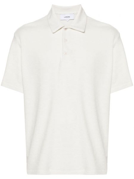 Поло тениска Lardini бяло