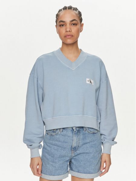 Толстовка на блискавці вільного крою Calvin Klein Jeans