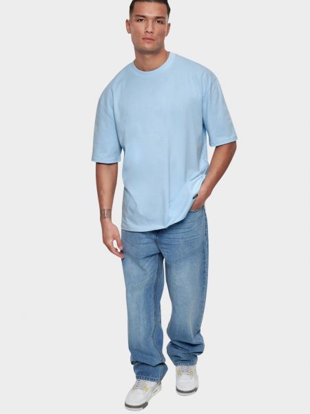 T-shirt Dropsize blu
