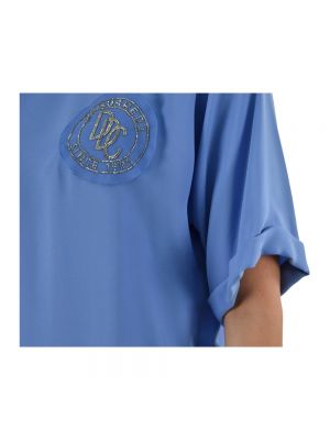 Camiseta de seda Dsquared2 azul