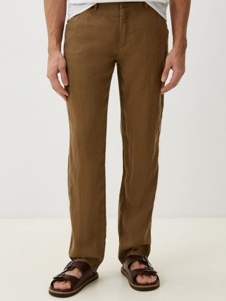 Прямые брюки Mossmore коричневые