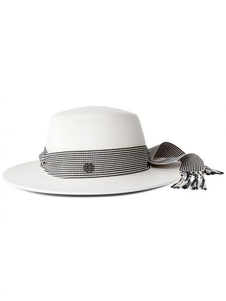 Vildist müts Maison Michel valge
