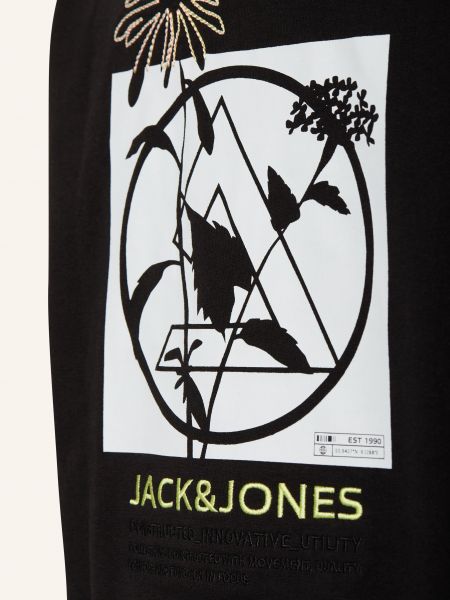 Mikina s kapucí Jack&jones černá
