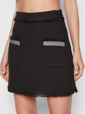 Mini suknja Sisley crna