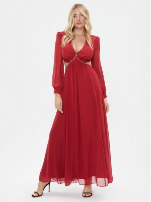 Priliehavé večerné šaty Marciano Guess červená