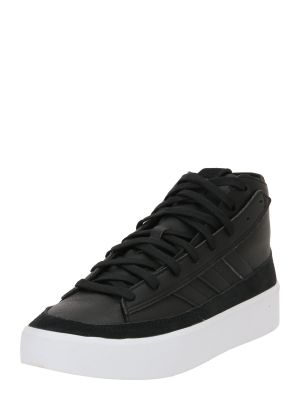 Baskets en cuir Adidas Sportswear noir