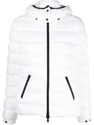 Lang jakke Moncler hvit