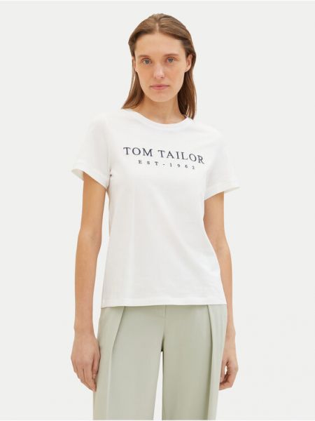 Tričko Tom Tailor bílé