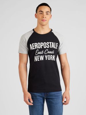 Majica s melange uzorkom Aéropostale
