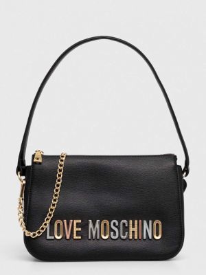 Shopperka elegancka Love Moschino czarna