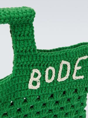 Шопинг чанта Bode зелено