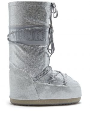 Зимни обувки за сняг Moon Boot сребристо