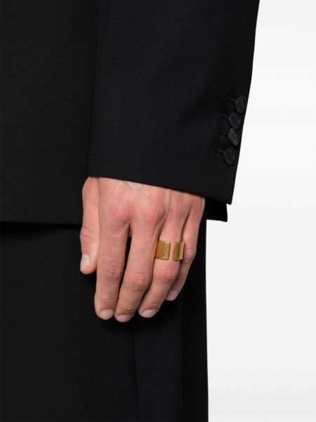Žiedas chunky Balenciaga auksinė
