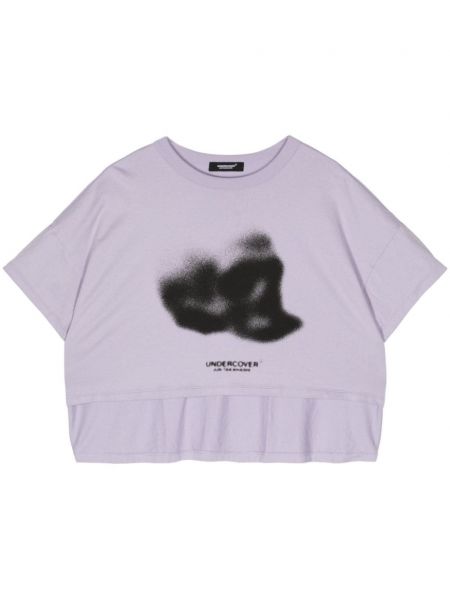T-shirt mit print Undercover lila