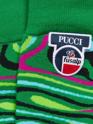 Chaussettes à imprimé Pucci