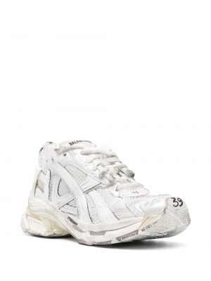 Haftowane sneakersy Balenciaga białe