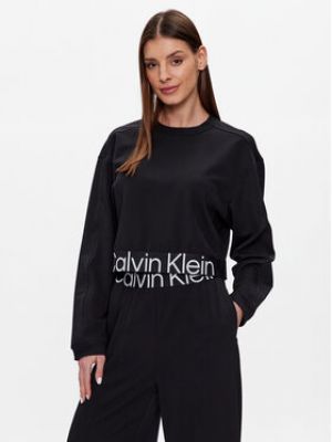 Світшот Calvin Klein Performance чорний