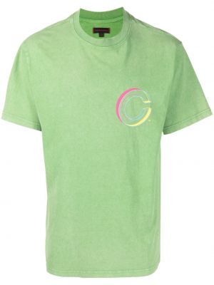 T-shirt à imprimé Clot vert
