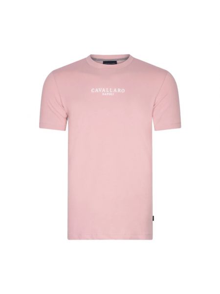 Koszulka Cavallaro różowa