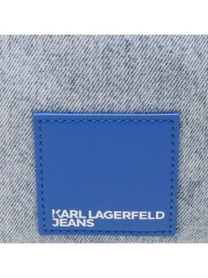 Táska Karl Lagerfeld Jeans kék